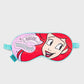 Ariel's Satin Dream - Luxurious Disney Princess Sleep Mask