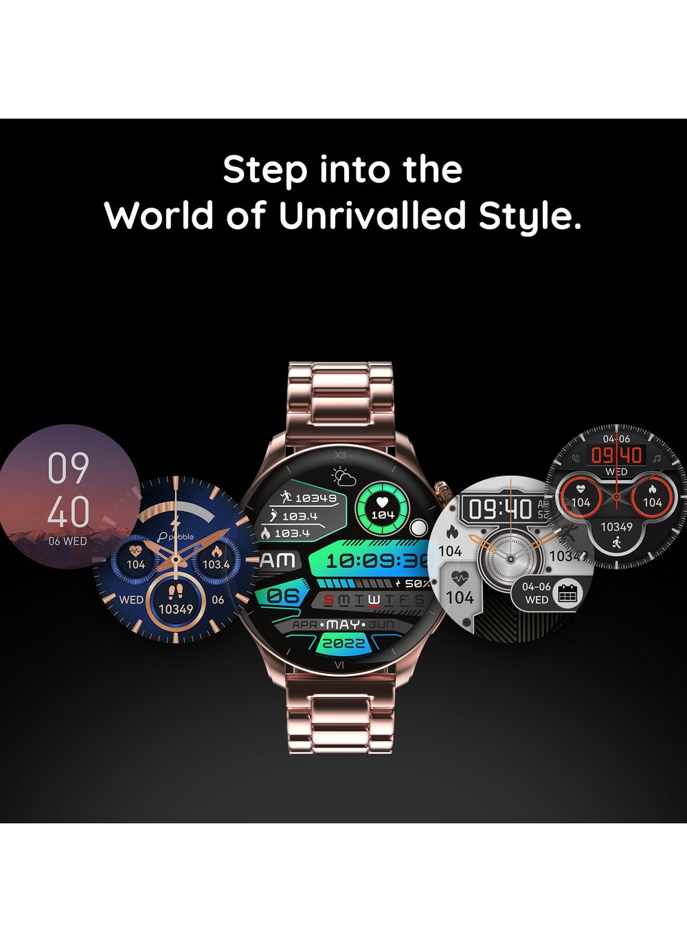 buy-pebble-cosmos-vault-1-43-bright-hd-display-smartwatch-for-men-women-bluetooth-calling-blood-oxygen-heart-rate-monitoring-multi-sports-mode-step-pedometer-multiple-watch-faces-rose-gold_wlp