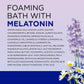 Dr Teal's Melatonin Foaming Bath 1000ml - Serene Slumber