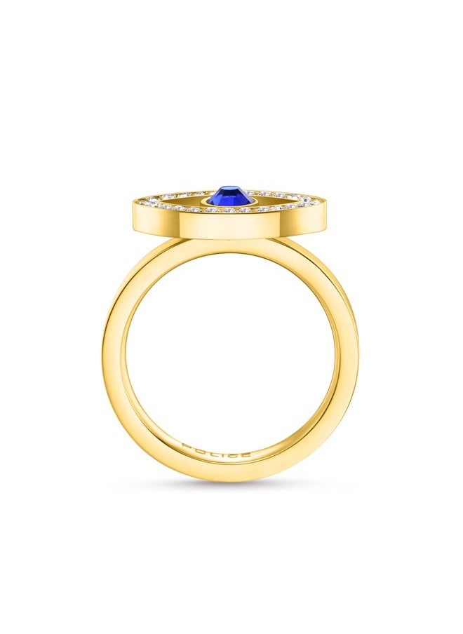 buy-police-eye-gold-plated-ladies-finger-ring-with-blue-and-white-crystals-52pejlf0003110_iom