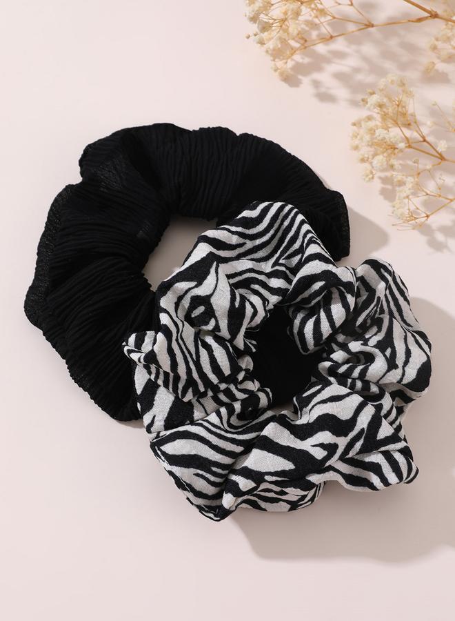 buy-take-two-take-two-set-of-2-printed-hair-tie_57h