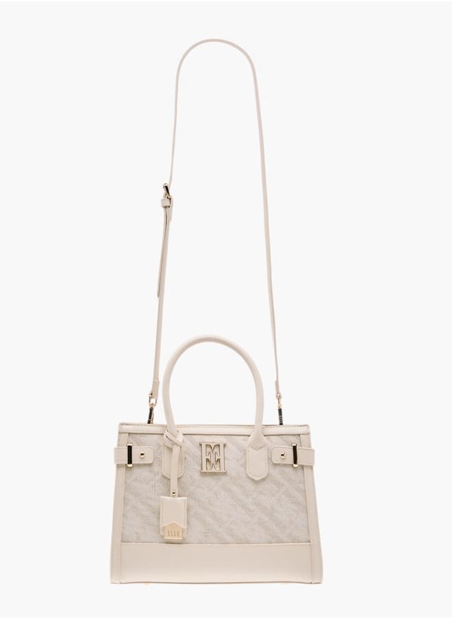 buy-elle-women-jacquard-textured-tote-bag-with-detachable-strap-and-handles_m2f