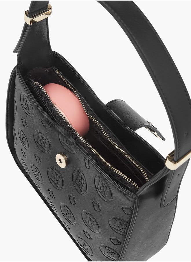 buy-elle-womens-monogram-embossed-shoulder-bag-with-button-closure-and-adjustable-strap_hx2