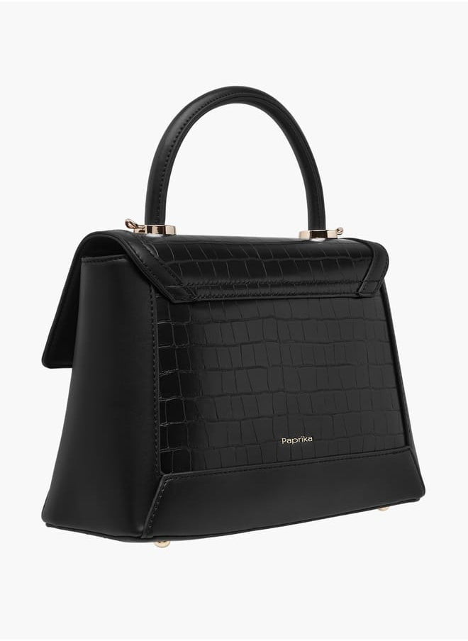 buy-paprika-women-s-textured-satchel-bag-with-detachable-strap-and-flap-closure_swk