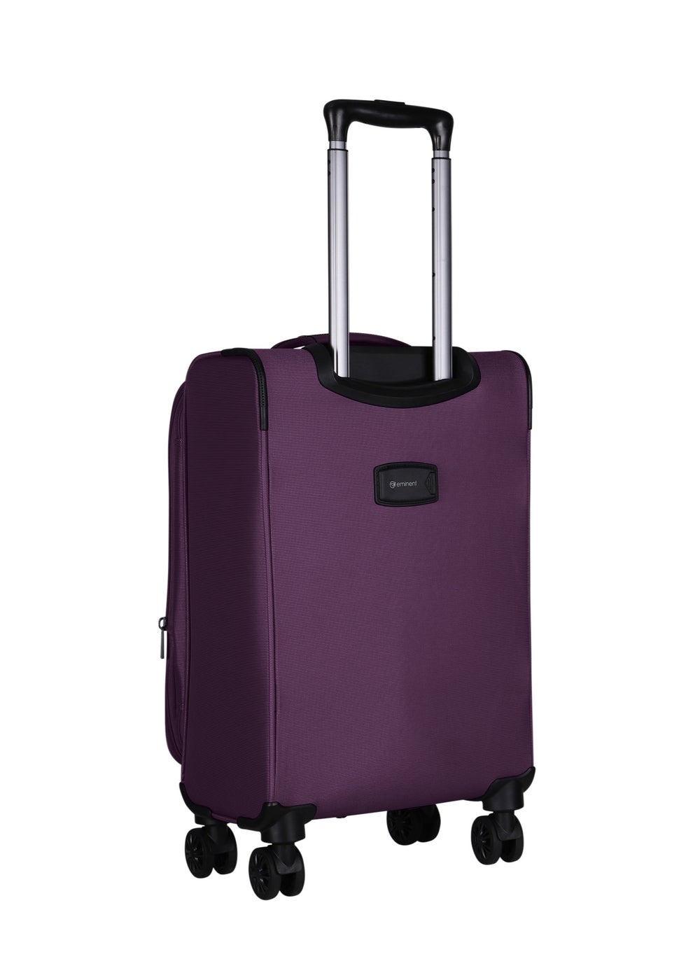 buy-eminent-expandable-luggage-trolley-bag-soft-suitcase-for-unisex-travel-polyester-shell-lightweight-with-tsa-lock-double-spinner-wheels-e765sz-carry-on-20-inch-purple_1eh
