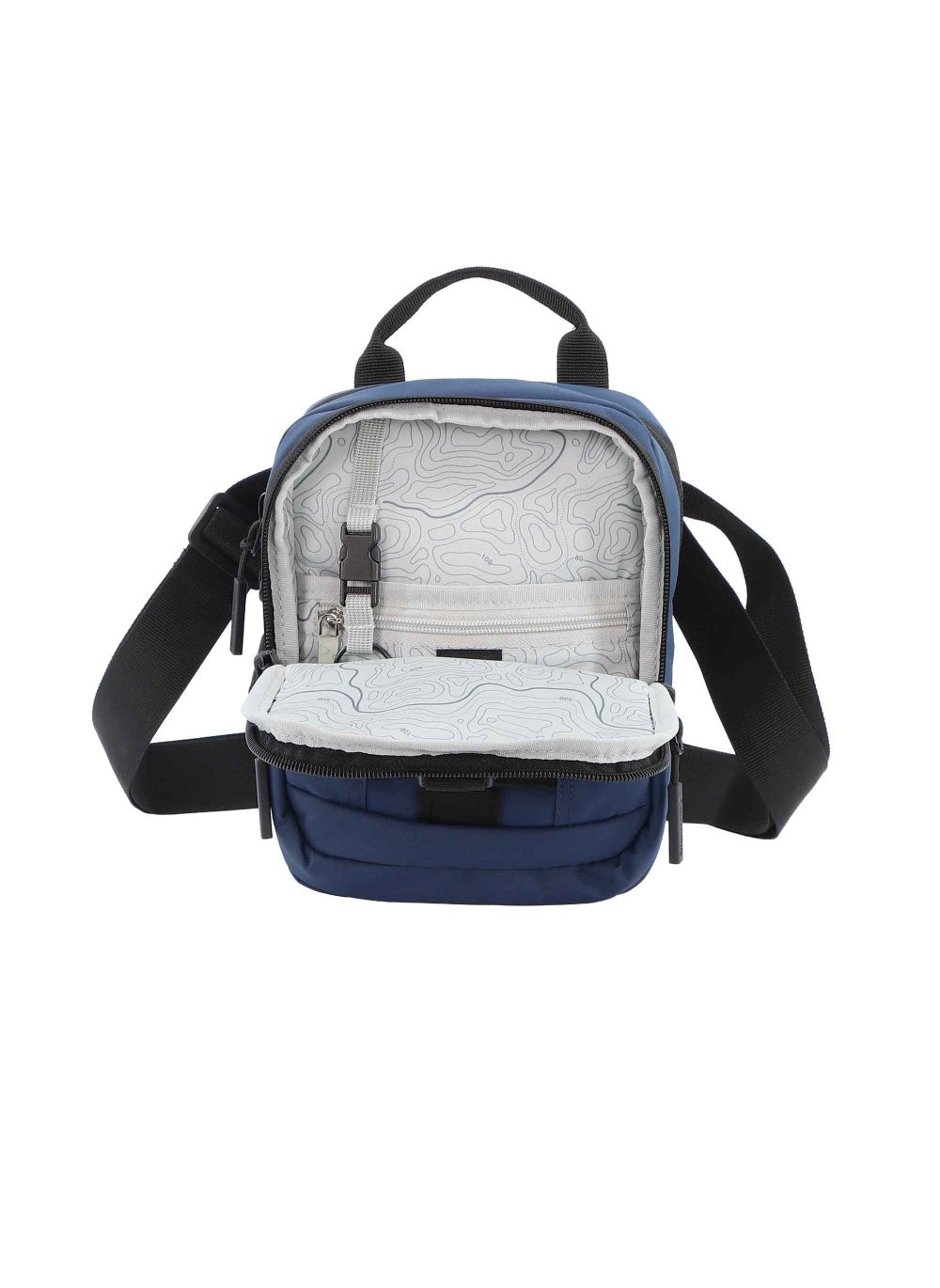 buy-discovery-discovery-shield-rpet-polyester-utility-bag-blue-zipper-compartment-casual-shoulder-bag-for-men-and-women-removable-shoulder-strap-secure-rfid-pocket_02l