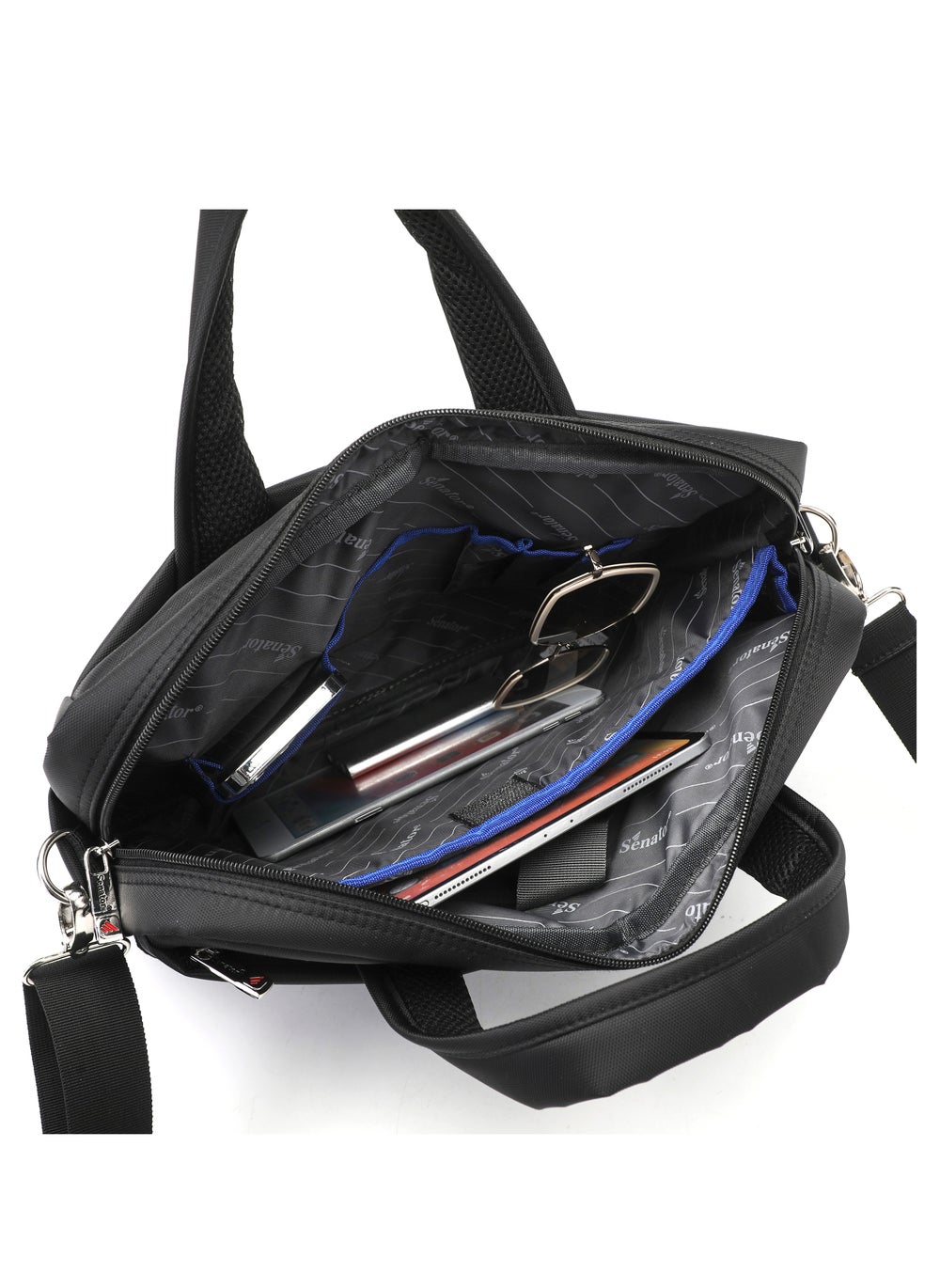 buy-senator-nylon-laptop-carrying-case-15-inch-lightweight-adjustable-shoulder-straps-business-college-school-students-kh8115-black_ytw