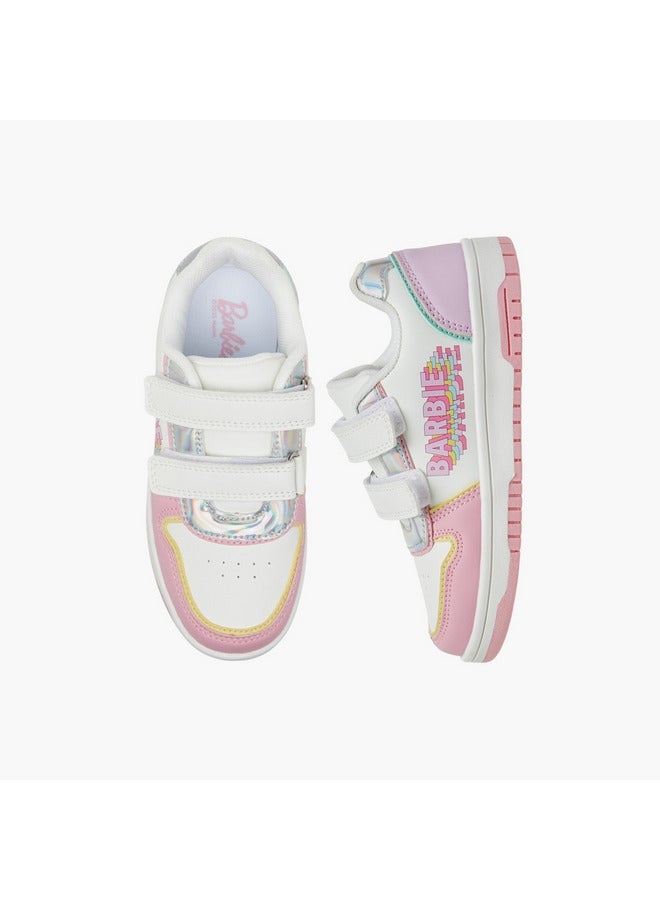 buy-barbie-girls-panelled-sneakers-with-hook-and-loop-closure_pnz