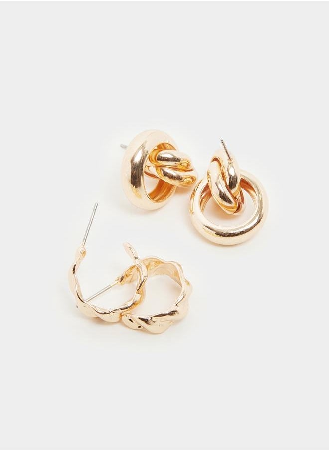 buy-styli-set-of-2-textured-assorted-earrings_rxg