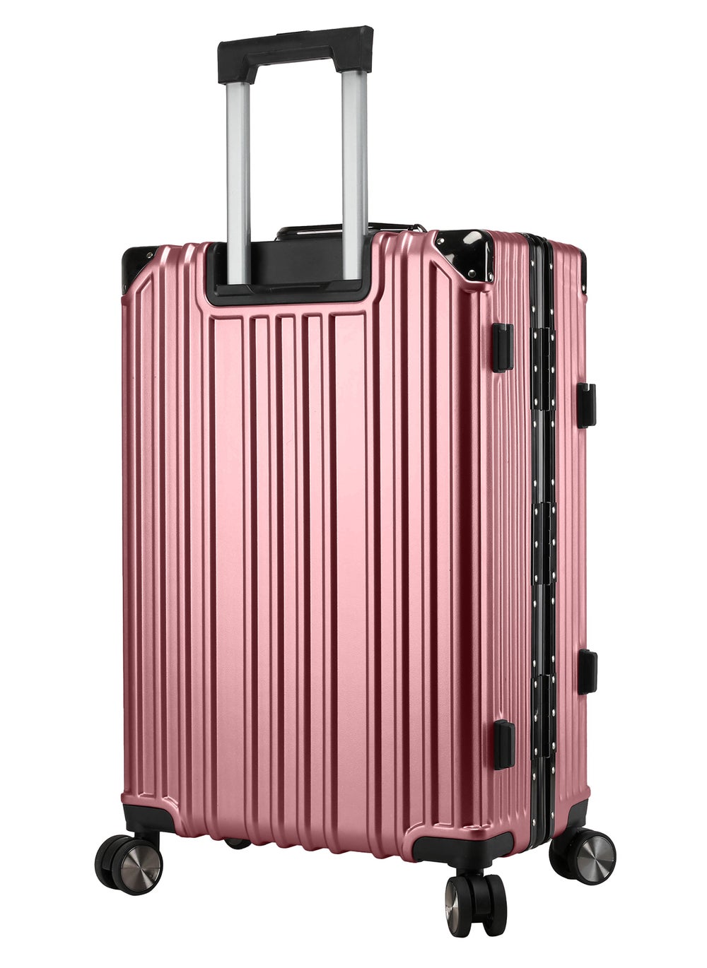 buy-cabinpro-lightweight-aluminum-frame-fashion-luggage-trolley-polycarbonate-hard-case-large-checked-luggage-suitcase-with-4-quite-360-degree-double-spinner-wheels-cp001-rose-gold_yqa