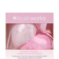 Brushworks Sparkly Bauble Pink Complexion Sponges, 2-Pack