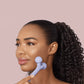 Sonic Facial Roller 4 في 1 | محفز تجميل بشرة باللون البنفسجي