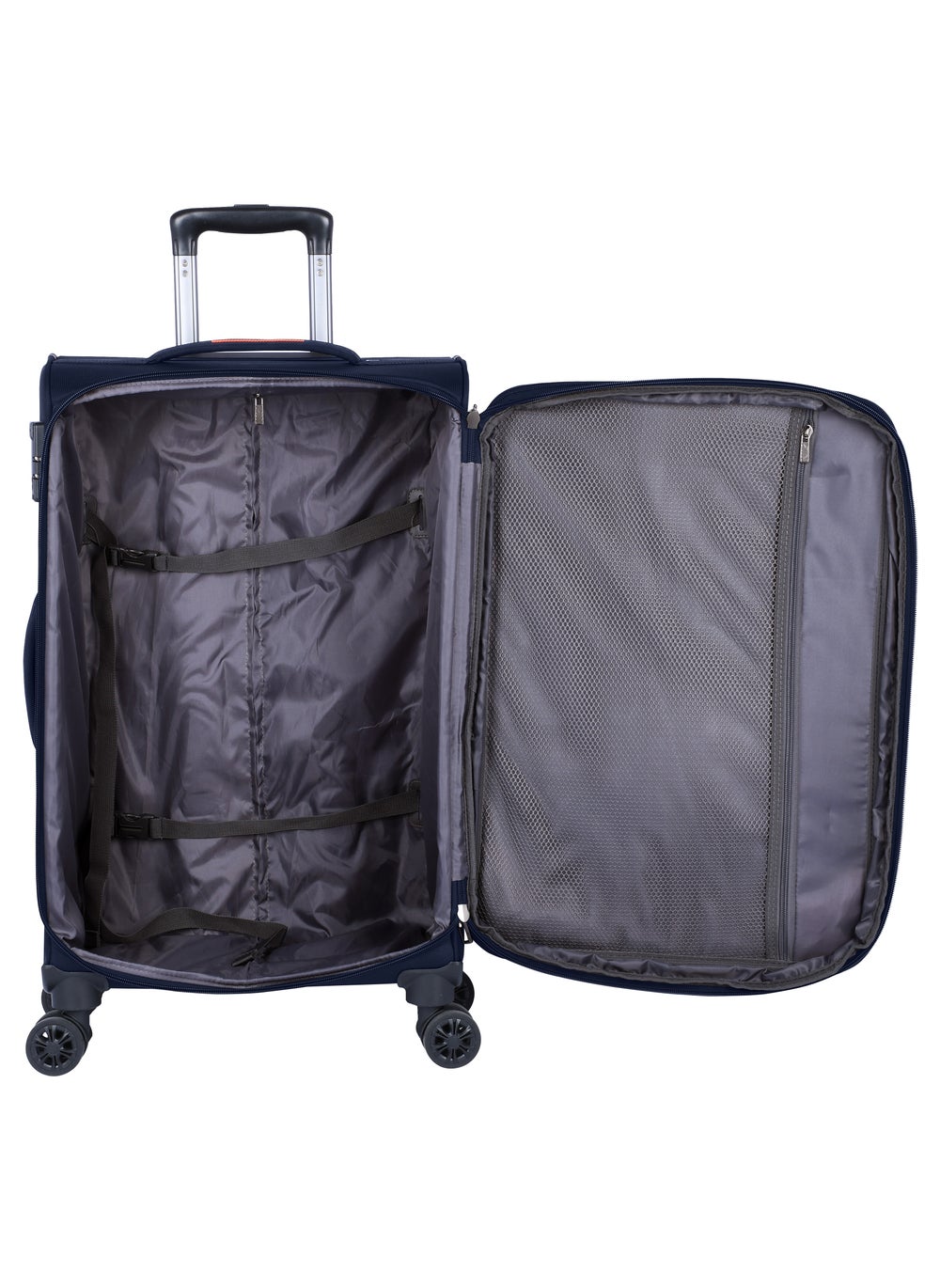 buy-eminent-expandable-luggage-trolley-bag-soft-suitcase-for-unisex-travel-polyester-shell-lightweight-with-tsa-lock-double-spinner-wheels-e777sz-carry-on-20-inch-navy-blue_ssm
