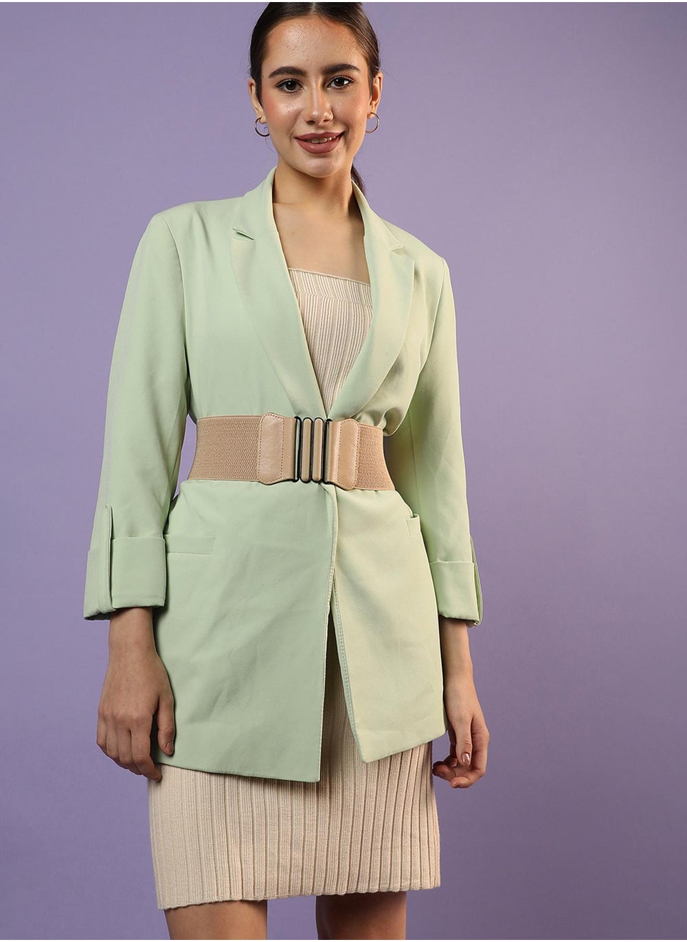 buy-haute-sauce-beige-textured-stretch-waist-belt_yqx