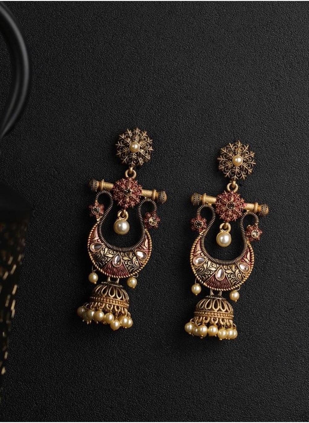 buy-priyaasi-pink-contemporary-jhumkas_amc