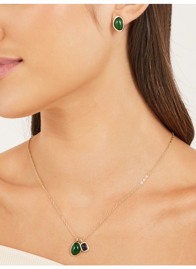 buy-styli-styli-faux-gemstone-pendant-necklace-and-stud-earrings-set_zdd
