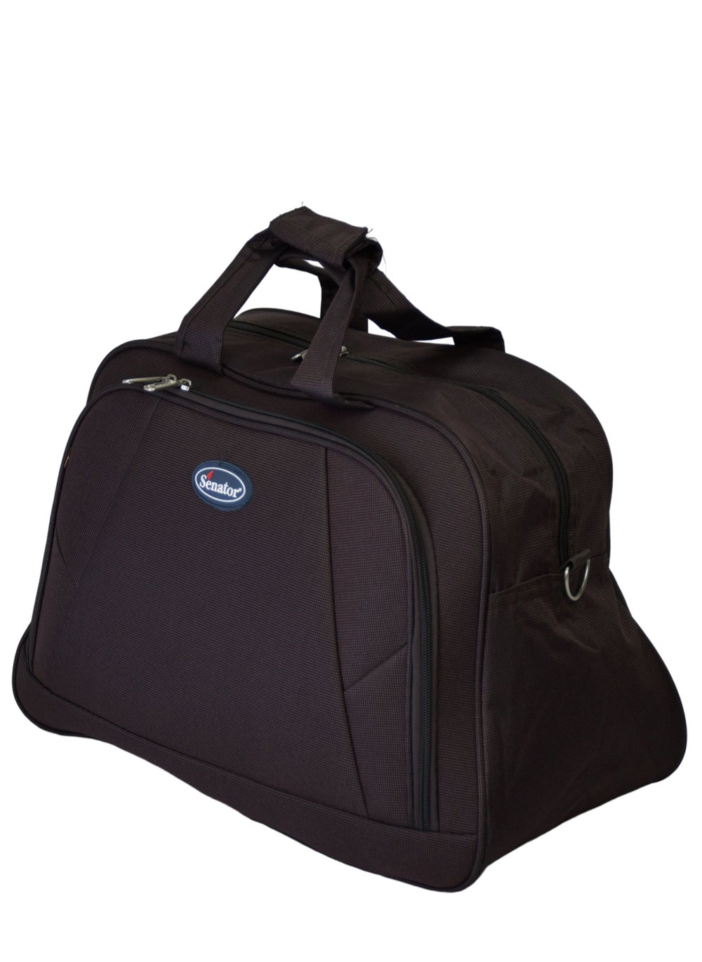 buy-senator-travel-duffle-bag-for-unisex-lightweight-nylon-bag-multi-pocket-water-scratch-resistant-adjustable-shoulder-strap-weekend-bag-convenient-carry-on-luggage-for-camping-training-34l-brown-ea220_gsm