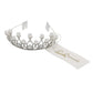 Golden Princess Faux Pearl Tiara - Radiant Elegance