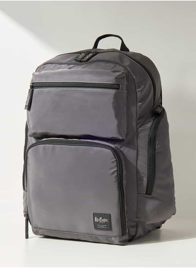 buy-lee-cooper-men-solid-backpack-with-adjustable-straps-and-zip-closure-14x46x31-cm_eqr