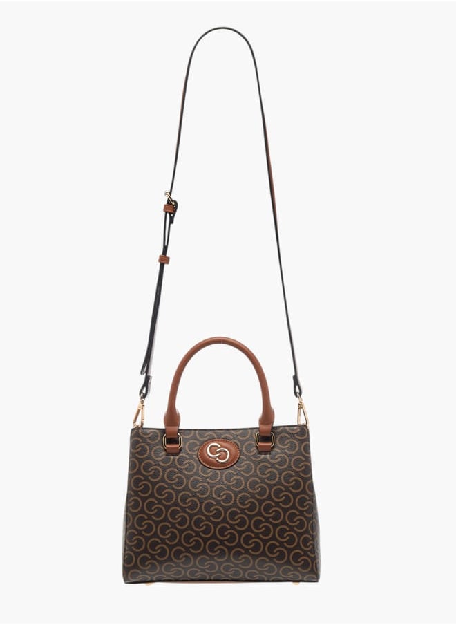 buy-celeste-womens-all-over-monogram-print-tote-bag-with-detachable-strap-and-zip-closure_4zu