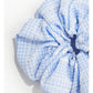 Delicate Embroidered Scrunchie - Elegant Accessory