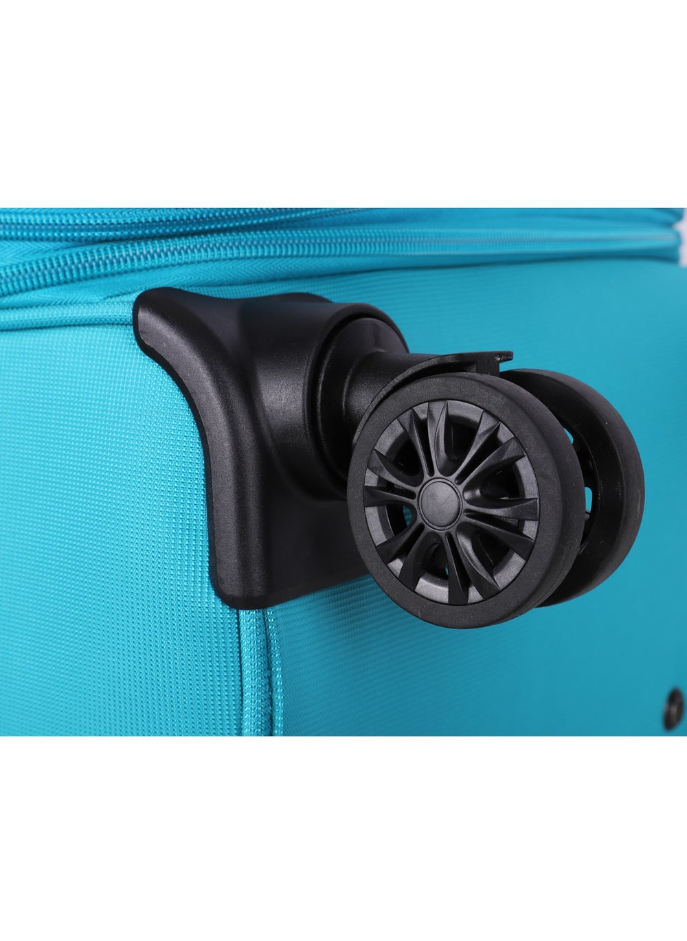 buy-eminent-unisex-soft-travel-bag-cabin-luggage-trolley-polyester-lightweight-expandable-4-double-spinner-wheeled-suitcase-with-3-digit-tsa-lock-e751-green_c02