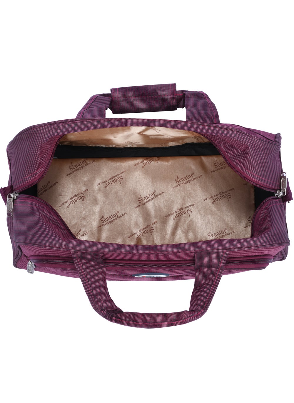 buy-senator-travel-duffle-bag-for-unisex-lightweight-nylon-bag-multi-pocket-water-scratch-resistant-adjustable-shoulder-strap-weekend-bag-convenient-carry-on-luggage-for-camping-training-42l-maroon-ea218_8d1