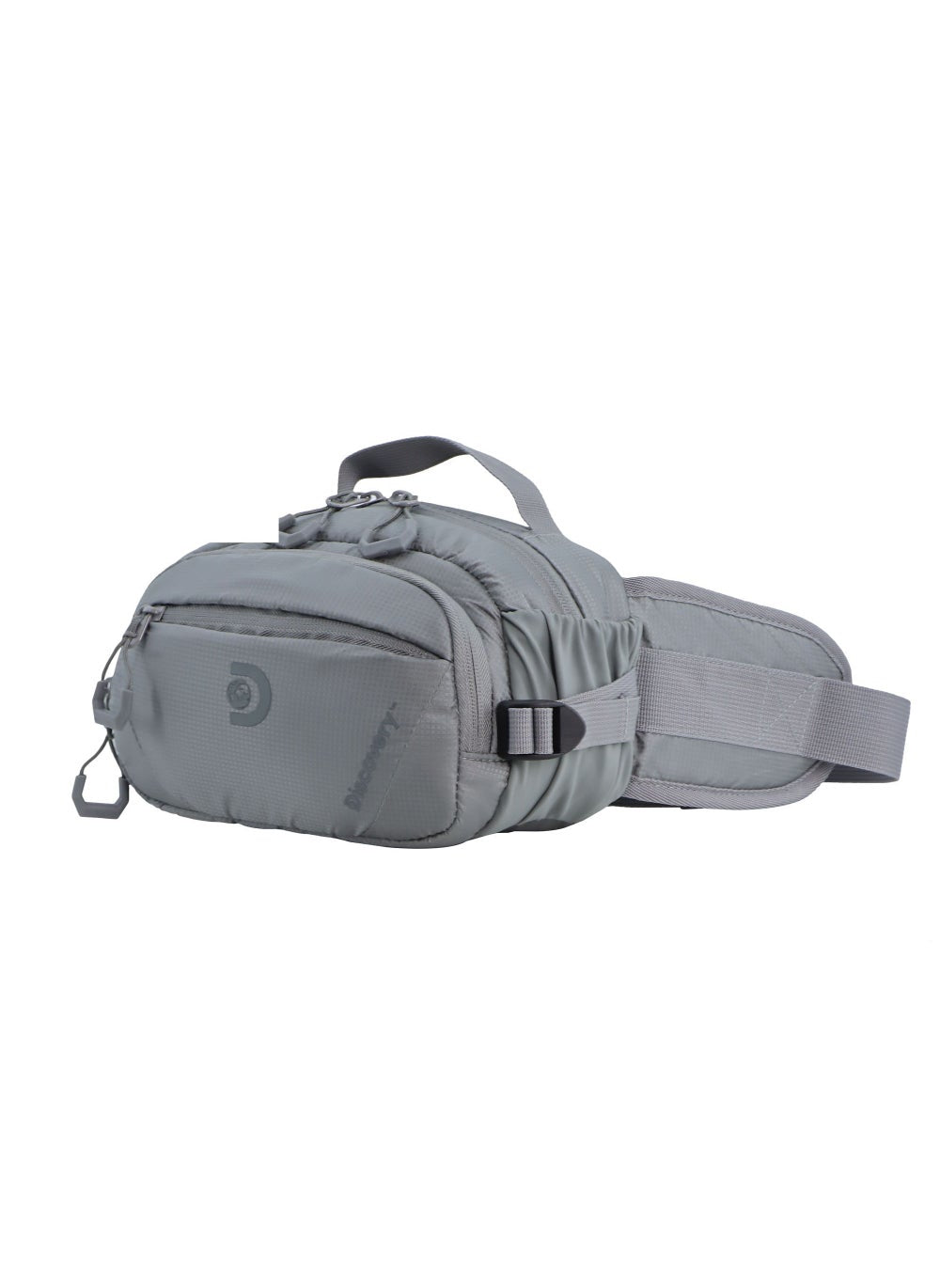 buy-discovery-discovery-body-spirit-nylon-ripstop-waist-bag-grey-for-men-and-women-durable-lightweight-waterproof-hip-pack-bag-crossbody-sling-belt-bag-outdoor-hiking-trekking-running-camping_3vz