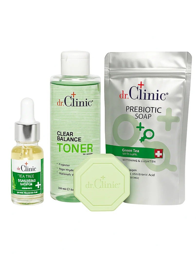 buy-dr-clinic-dr-clinic-acne-armor-skincare-kit-tea-tree-serum-for-acne-prone-skin-10-ml-prebiotic-toner-tonic-for-oily-skin-green-200ml-prebiotic-soap-for-oily-skin-with-tea-tree-100-gm-controls-excess-sebum-production-and-cleanses-pores-hydrate-soothe-and-maintain-the-skin-s-natural-balance-for-all-skin-types_ed2