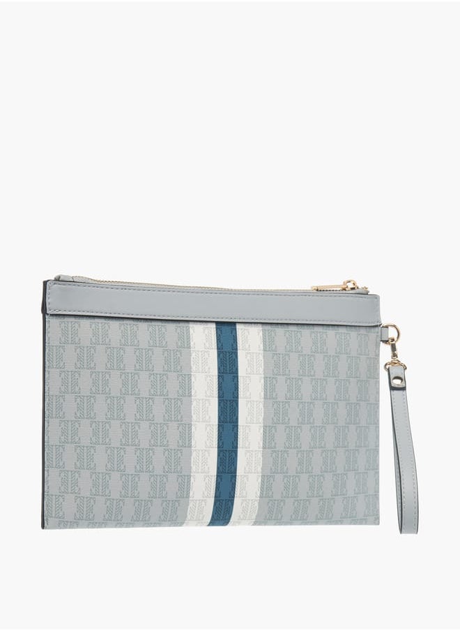 buy-elle-womens-monogram-print-wallet-with-zip-closure_x2s