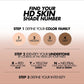 بودرة أساس HD Skin 1R02 - نضارة الألاباستر الباردة