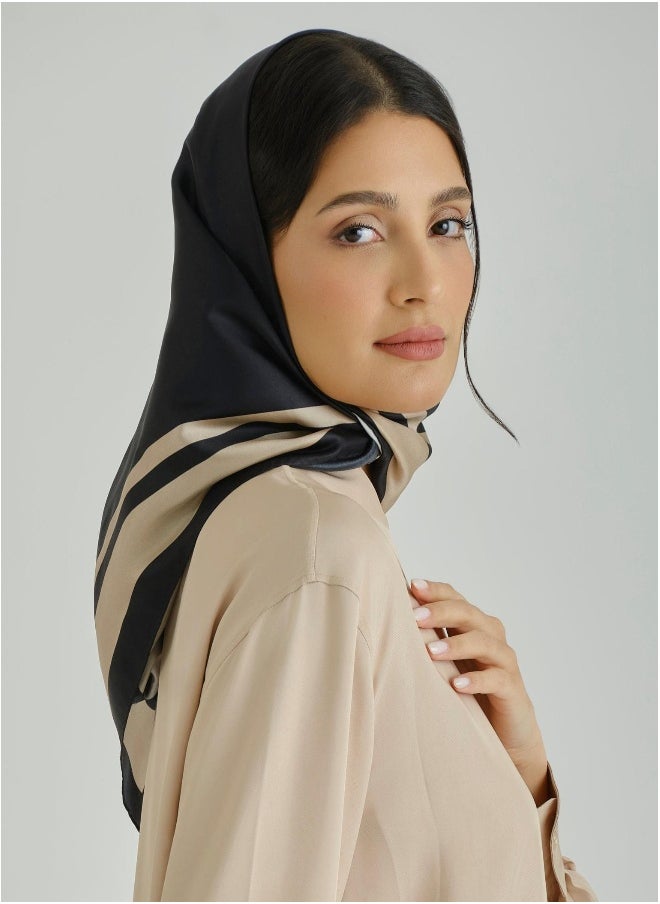 buy-gant-gant-ramadan-collection-women-s-black-striped-printed-silk-scarf_4rw