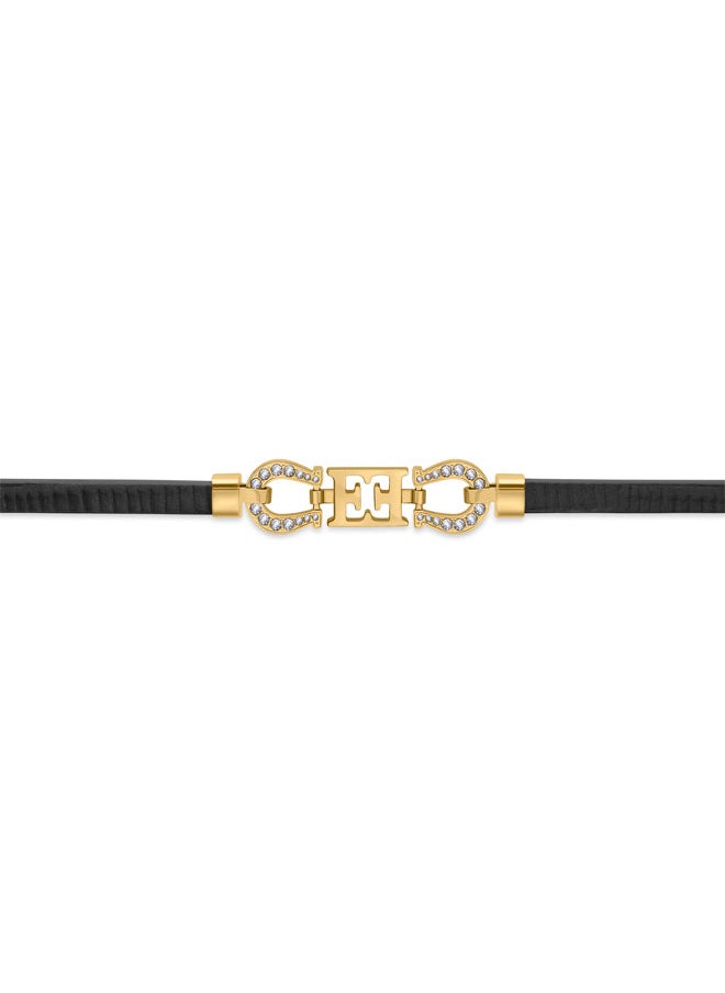 buy-escada-zoe-black-leather-bracelet-with-logo-and-horseshoe-charms-luxurious-and-fortunate-design_wr7