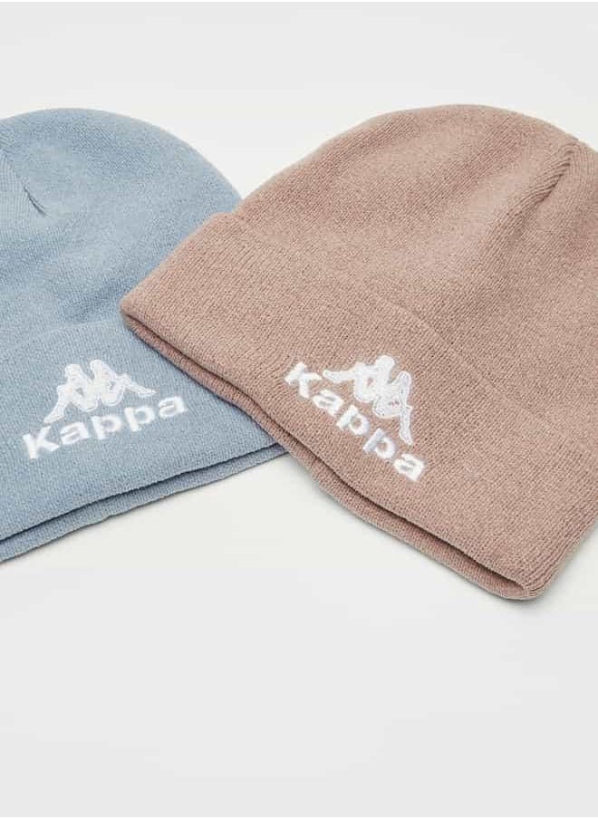 buy-kappa-set-of-2-kappa-logo-embroidered-beanie-cap_1eq