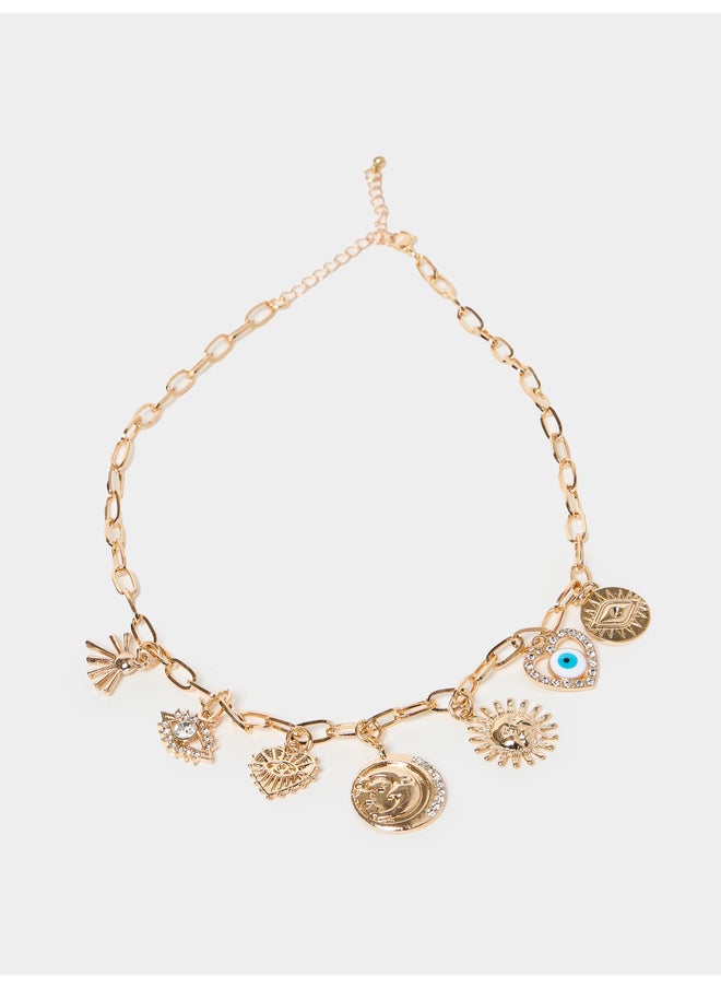 buy-styli-styli-multi-charm-link-chain-necklace_m50