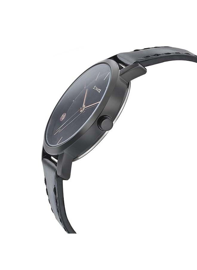 buy-sonata-round-shape-leather-band-analog-wrist-watch-8164nl02-36-mm-black_o6i