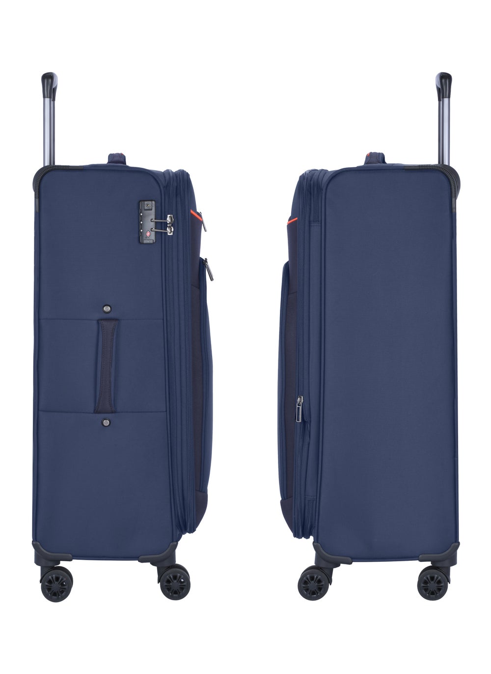 buy-eminent-unisex-soft-travel-bag-medium-luggage-trolley-polyester-lightweight-expandable-4-double-spinner-wheeled-suitcase-with-3-digit-tsa-lock-e751-navy-blue_vfo