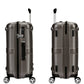 buy-eminent-hard-case-travel-bag-cabin-luggage-trolley-polycarbonate-lightweight-suitcase-4-quiet-double-spinner-wheels-with-tsa-lock-kj97-gold-grey_hi6