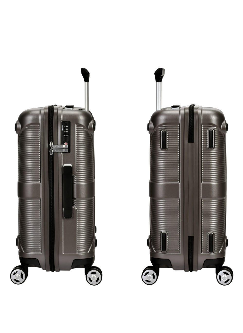 buy-eminent-hard-case-travel-bag-cabin-luggage-trolley-polycarbonate-lightweight-suitcase-4-quiet-double-spinner-wheels-with-tsa-lock-kj97-gold-grey_hi6