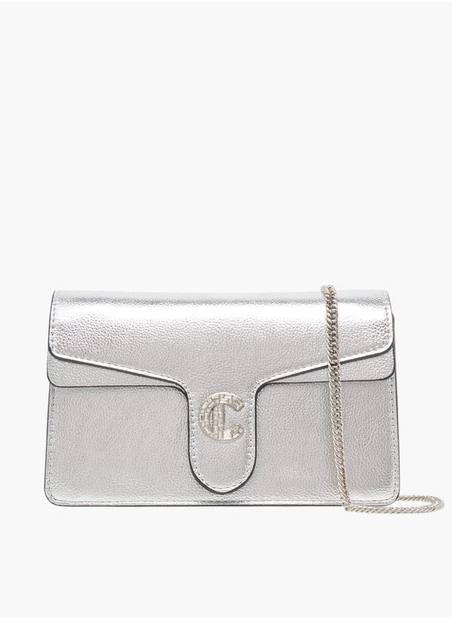 buy-le-confort-womens-le-confort-crossbody-mettalic-wih-metal-strap_59g