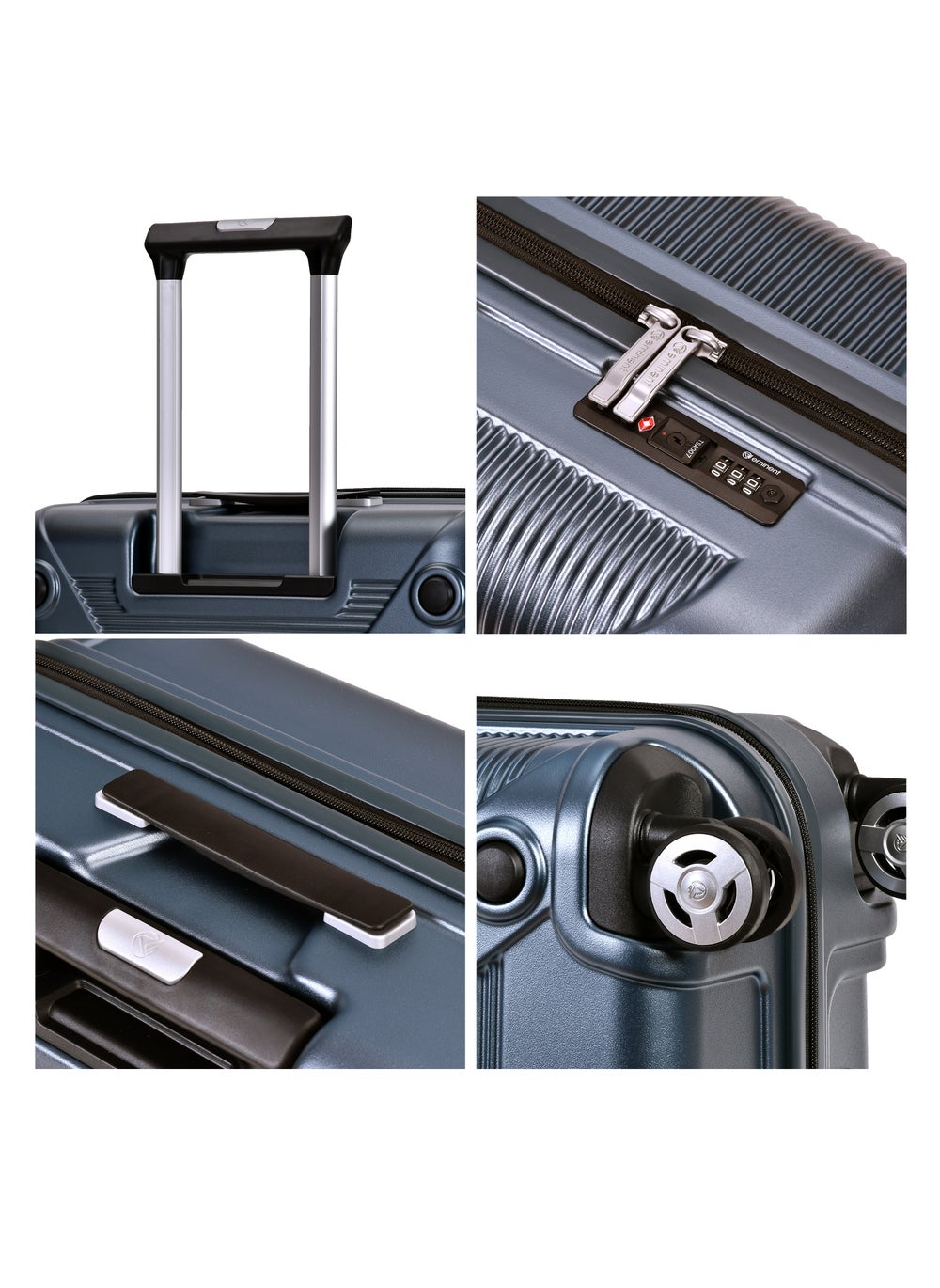 buy-eminent-hard-case-travel-bag-cabin-luggage-trolley-polycarbonate-lightweight-suitcase-4-quiet-double-spinner-wheels-with-tsa-lock-kj97-graphite_9pt