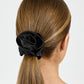 Floral Scrunchie: Sleek Style & Comfort