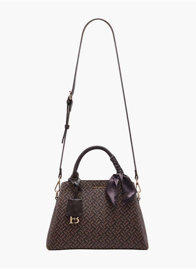 buy-flora-bella-by-shoexpress-women-s-monogram-print-tote-bag-with-scarf-accent-and-detachable-strap_t2p