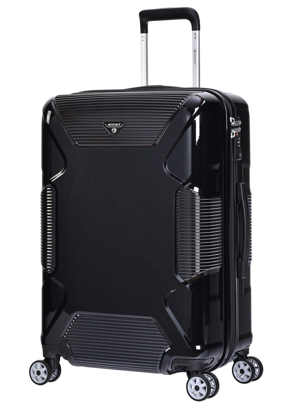 buy-eminent-hard-case-travel-bag-medium-luggage-trolley-polycarbonate-lightweight-suitcase-4-quiet-double-spinner-wheels-with-tsa-lock-kj84-black_ma8