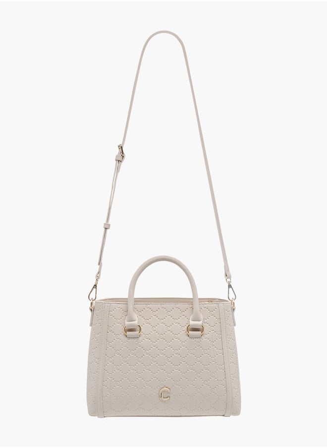 buy-le-confort-women-monogram-embossed-tote-bag-with-detachable-strap-and-zip-closure_cmi