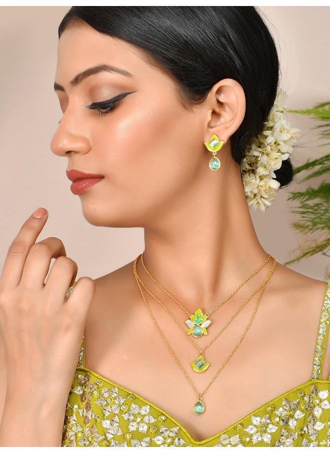 buy-voylla-forever-more-green-layered-necklace-set_zmc