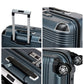 buy-eminent-hard-case-travel-bag-medium-luggage-trolley-polycarbonate-lightweight-suitcase-4-quiet-double-spinner-wheels-with-tsa-lock-kk10-graphite_28g