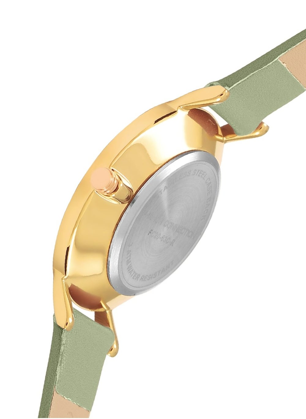 buy-french-connection-25mm-quartz-women-s-watch-with-green-dial-leather-strap_k9y