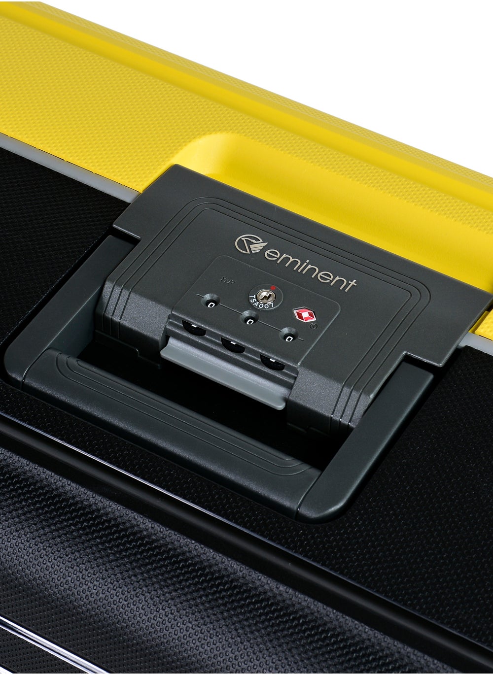 buy-eminent-vertica-hard-case-luggage-trolley-polypropylene-lightweight-4-quiet-double-spinner-wheels-with-tsa-lock-b0006m-yellow-black_ujx