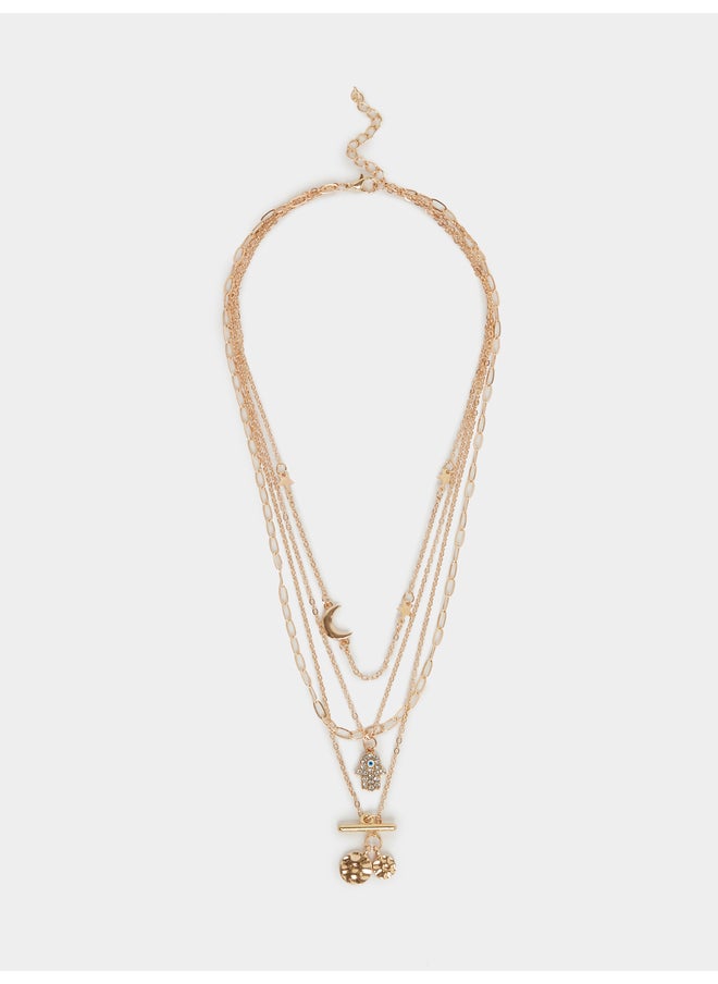 buy-styli-styli-layered-necklace-with-hamsa-hand-charm_tis